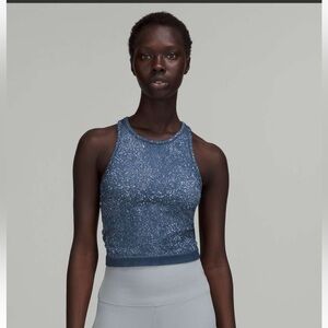 Lululemon Ebb to Street Cropped Racerback Tank Top